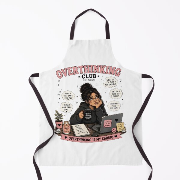 Item preview, Overthinking Club – Overthinking is My Cardio designed and sold by AndrewYoko.