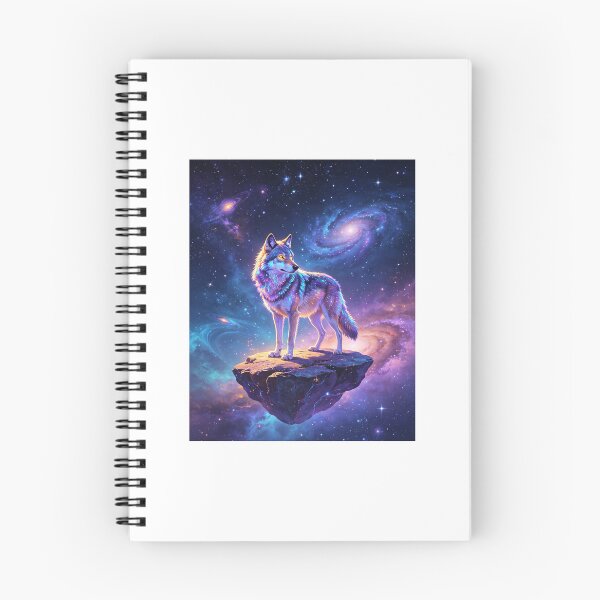 Item preview, Lone wolf in the galaxy designed and sold by carlsmart1.
