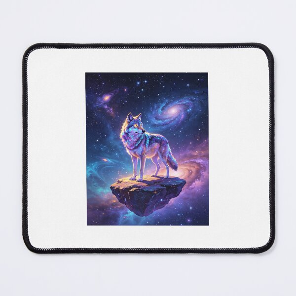 Item preview, Lone wolf in the galaxy designed and sold by carlsmart1.