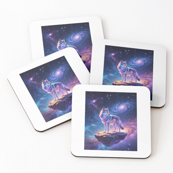 Item preview, Lone wolf in the galaxy designed and sold by carlsmart1.