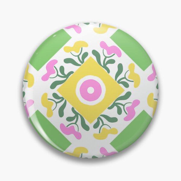 Item preview, Pastel Geometric Floral Pattern – Spring Summer Vibes designed and sold by Clara Fruggeri.