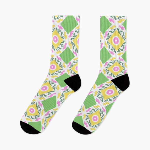 Item preview, Pastel Geometric Floral Pattern – Spring Summer Vibes designed and sold by Clara Fruggeri.