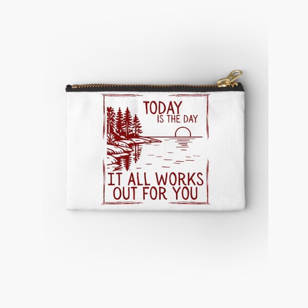 Item preview, Today is the day it all works out for you red line drawing self love designed and sold by LAJdesigns.