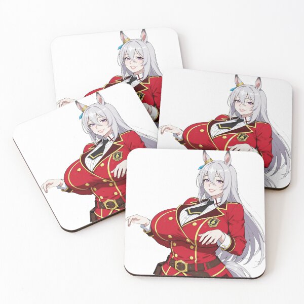 Item preview, Anime horse girl waifu in uniform designed and sold by Shirt-Otakus.