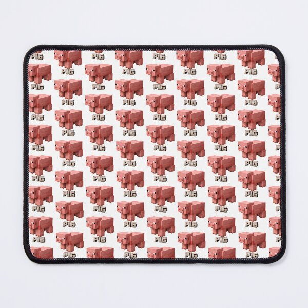 Item preview, PIG minecraft Minimalist Tshirt design designed and sold by LIOKING333.