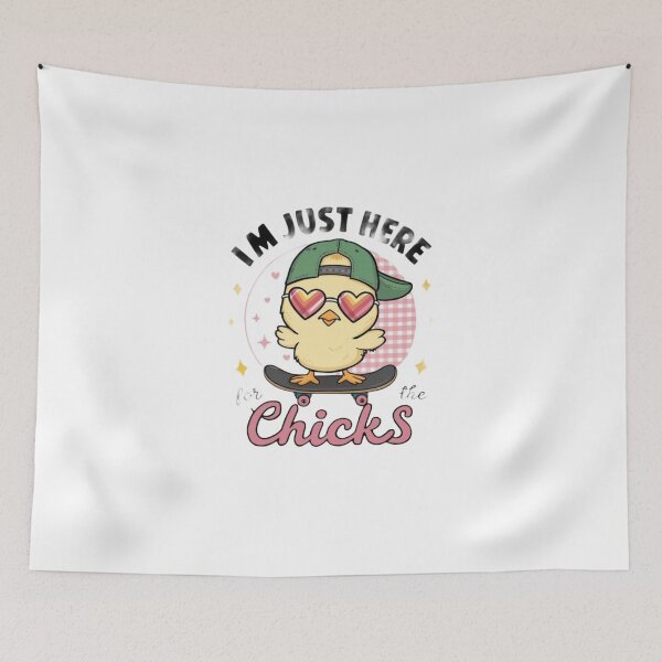 Item preview, Cute Baby Chick Skateboard Sticker – Yellow Chick with Green Cap & Heart Sunglasses designed and sold by Ulikedigital14.