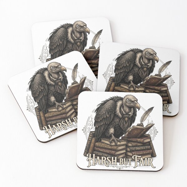 Item preview, Harsh But Fair Vulture Literary Critic Victorian Gothic designed and sold by Retro Mood Co.