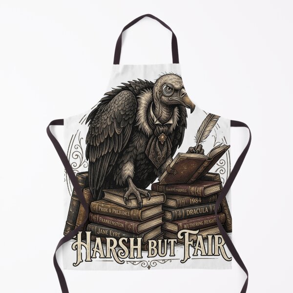 Item preview, Harsh But Fair Vulture Literary Critic Victorian Gothic designed and sold by Retro Mood Co.