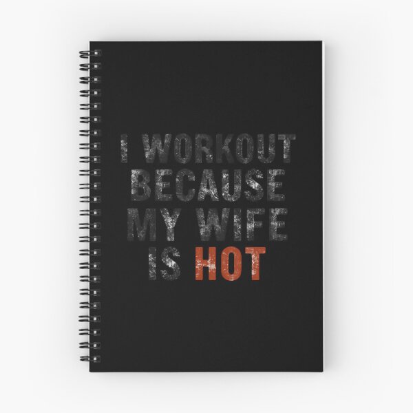 Item preview, I Workout Because My Wife Is Hot Husband Fitness Motivation Gym Funny designed and sold by JonesFlora2025.