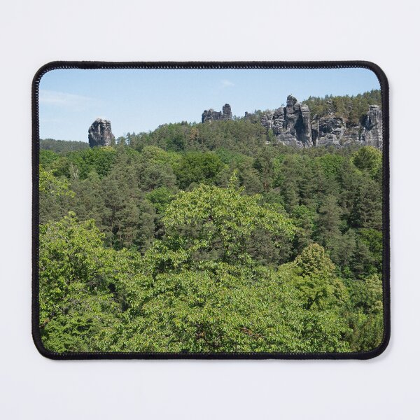 Item preview, A flowering summer meadow and towering cliffs designed and sold by Heidemüllerin.