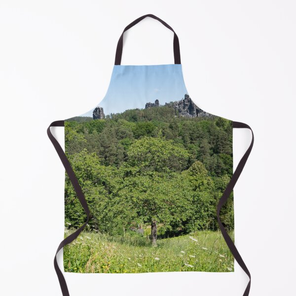 Item preview, A flowering summer meadow and towering cliffs designed and sold by Heidemüllerin.
