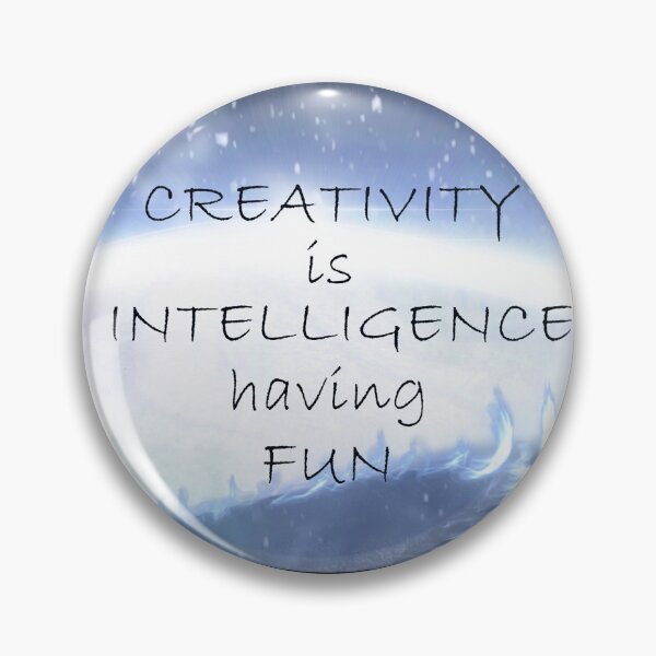 Item preview, Creativity is Intelligence Having Fun - Vibrant Light bulb Art  designed and sold by Tokraz-art.