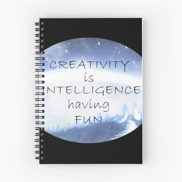 Item preview, Creativity is Intelligence Having Fun - Vibrant Light bulb Art designed and sold by Tokraz-art.