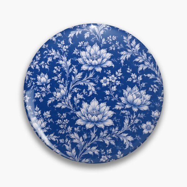 Item preview, Welcome Thailand Blue Lotus & Jasmine Ornament Pattern | Thai Floral Travel Souvenir Design designed and sold by Beeform.
