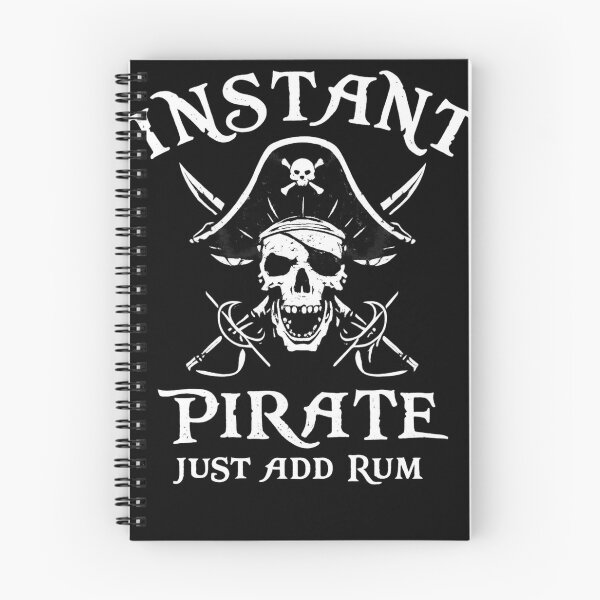 Item preview, Instant Pirate Just Add Rum Funny Pirate Skull Humor designed and sold by Dujosufot.