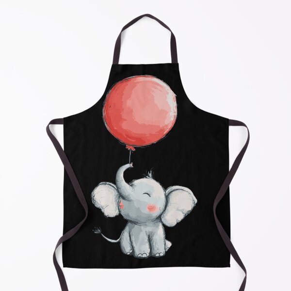 Item preview, Baby Elephant and Sunset Balloon designed and sold by ClubVacay.