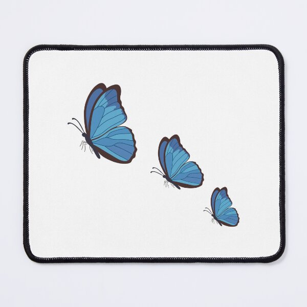 Item preview, Blue Morpho Butterfly Trio Illustration designed and sold by BetweenForms.
