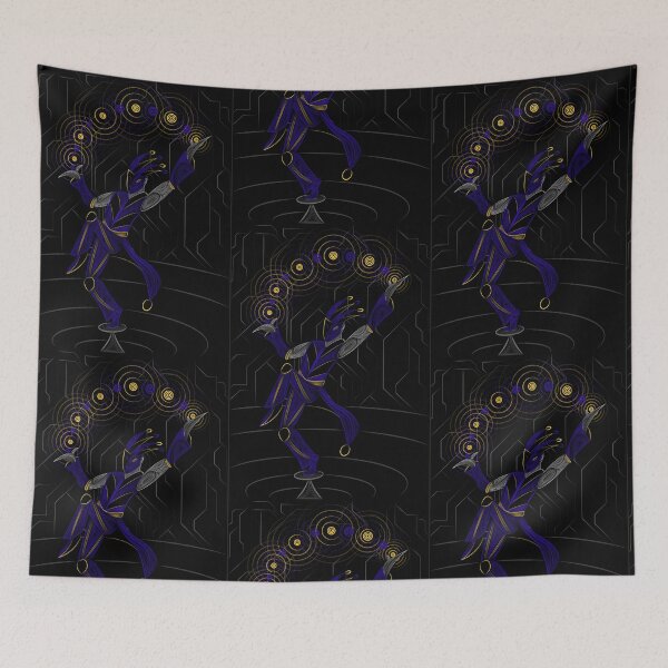 Item preview, Masked Jester Dark Circus Art designed and sold by JAMerArc.