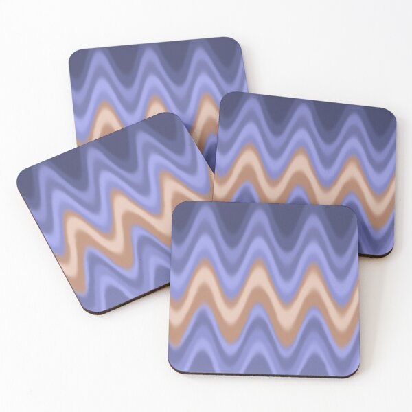 Item preview, Blue and Brown Waves designed and sold by Eric-A-Allen.