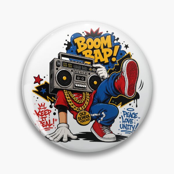 Item preview, Boom Bap Old School Forever Keep It Real designed and sold by chattsuede.