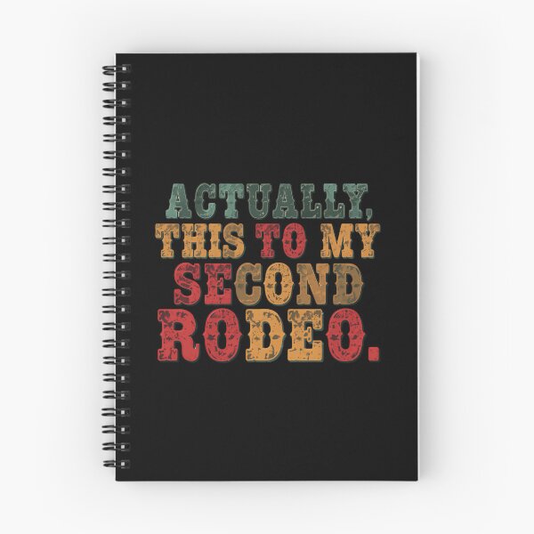 Item preview, Actually, This To My Second Rodeo Western Cowboy Country Fan designed and sold by JonesFlora2025.