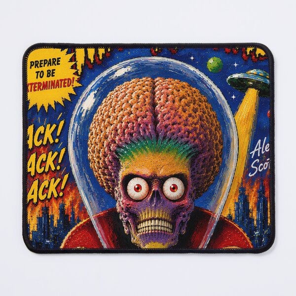 Item preview, MARS ATTACKS COMIC COVER ACK ACK ACK designed and sold by Campbell0395.