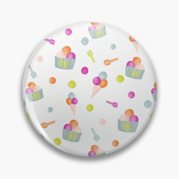 Item preview, Ice cream cones, ice cream cups, ice cream spoons and ice cream scoops designed and sold by Sonja Birkelbach.