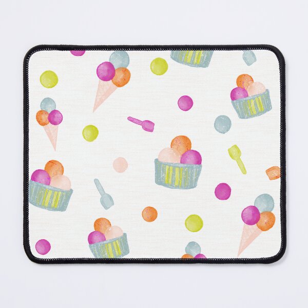 Item preview, Ice cream cones, ice cream cups, ice cream spoons and ice cream scoops designed and sold by Sonja Birkelbach.