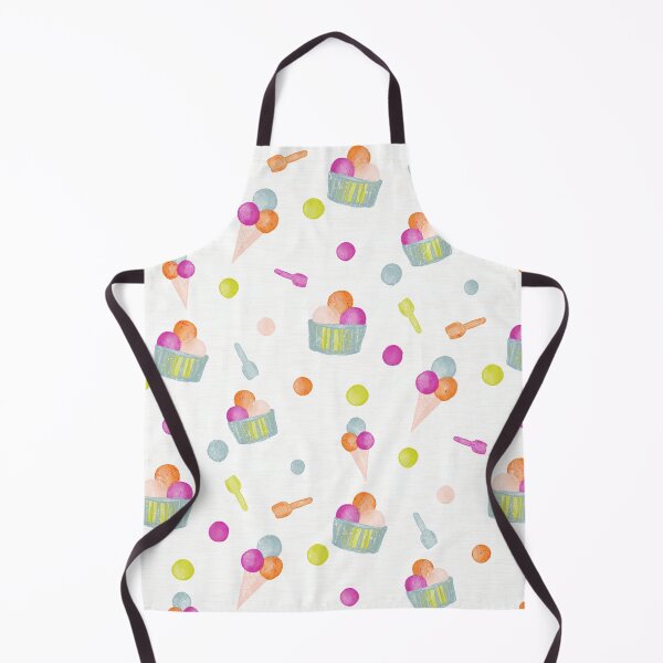 Item preview, Ice cream cones, ice cream cups, ice cream spoons and ice cream scoops designed and sold by Sonja Birkelbach.