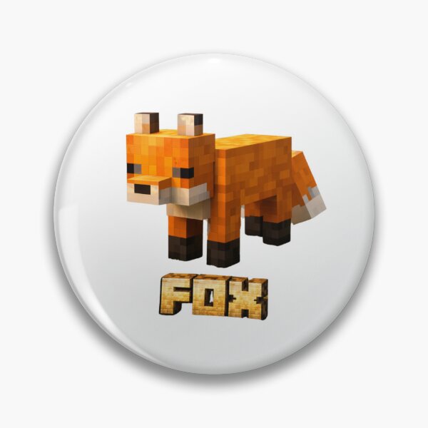 Aperçu de l'œuvre FOX minecraft Minimalist Tshirt design créée et vendue par LIOKING333.