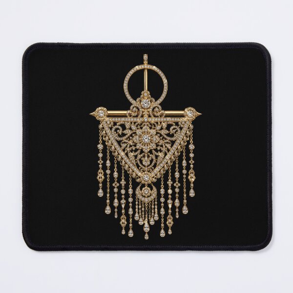 Item preview, Luxury Tunisian Khlal | Traditional Gold Jewelry Art designed and sold by Rawafi Art Studio.