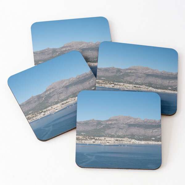 Item preview, Coastal town of Altea, mountains and the blue sea designed and sold by Adriana Mueller.