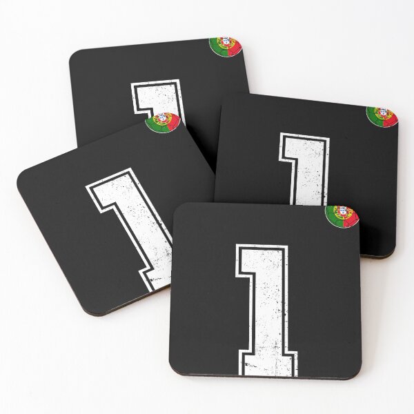 Item preview, Portugal Soccer Number 1 Vintage Sports Fan designed and sold by OliviaHayesArt.
