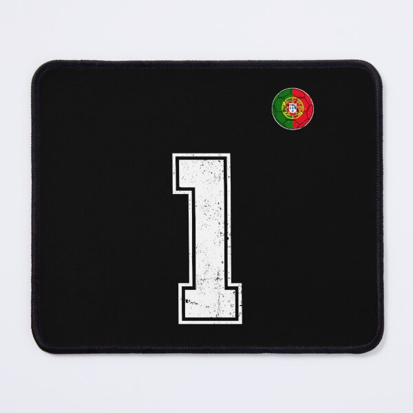 Item preview, Portugal Soccer Number 1 Vintage Sports Fan designed and sold by OliviaHayesArt.