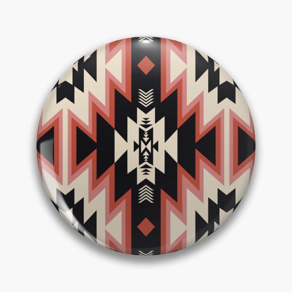Item preview, Southwestern Native American Aztec Tribal Pattern designed and sold by BWDecorPattern.