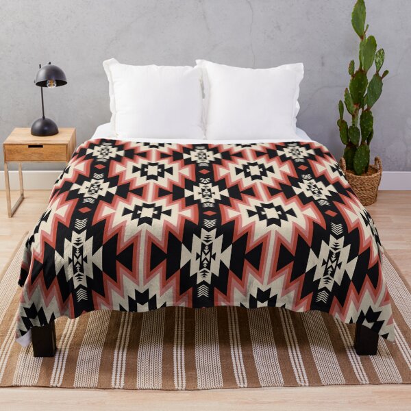 Item preview, Southwestern Native American Aztec Tribal Pattern designed and sold by BWDecorPattern.