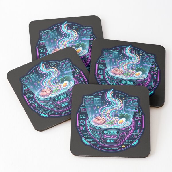Item preview, Neo Tokyo Cyberpunk Food Aesthetic Tech Graphic designed and sold by Neo Tokio.