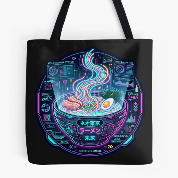 Item preview, Neo Tokyo Cyberpunk Food Aesthetic Tech Graphic designed and sold by Neo Tokio.