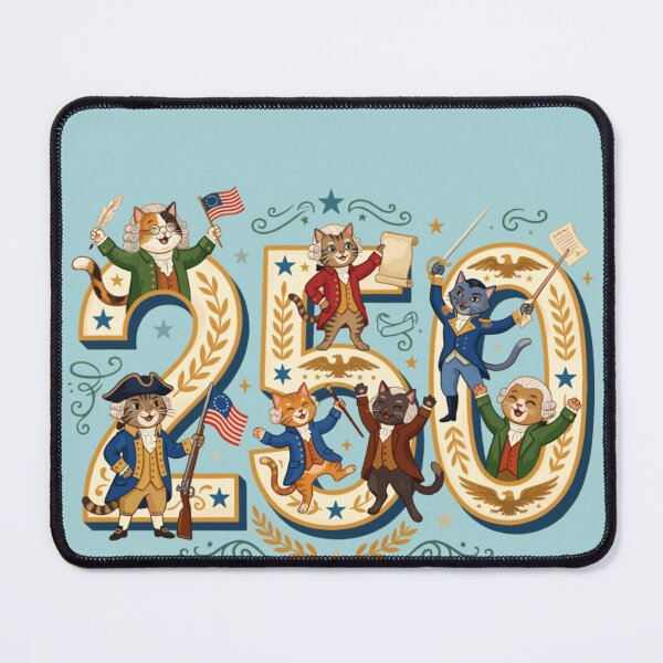 Item preview, 250th Anniversary Colonial Cats Patriotic History designed and sold by d247.