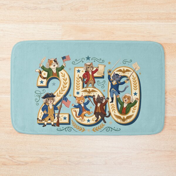 Item preview, 250th Anniversary Colonial Cats Patriotic History designed and sold by d247.