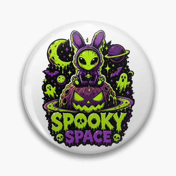 Item preview, Spooky Space Alien Aesthetic Creepy Cute Halloween designed and sold by chattsuede.