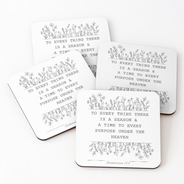 Item preview, Ecclesiastes 3:1 designed and sold by Undonemadenew.