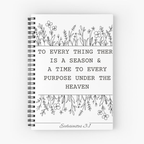 Item preview, Ecclesiastes 3:1 designed and sold by Undonemadenew.