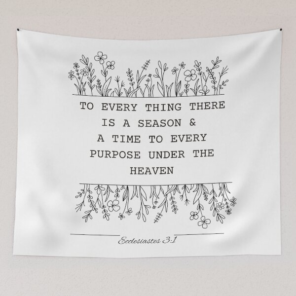 Item preview, Ecclesiastes 3:1 designed and sold by Undonemadenew.
