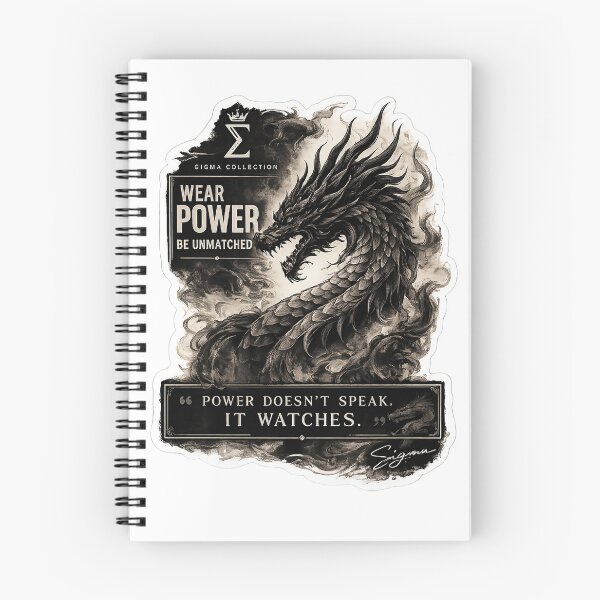 Item preview, Sigma Dragon Sticker | Japanese Black Dragon Art | Sigma Mindset Decal | Monochrome Streetwear Design designed and sold by Bysma.