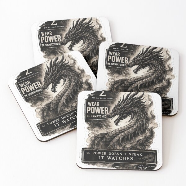 Item preview, Sigma Dragon Sticker | Japanese Black Dragon Art | Sigma Mindset Decal | Monochrome Streetwear Design designed and sold by Bysma.