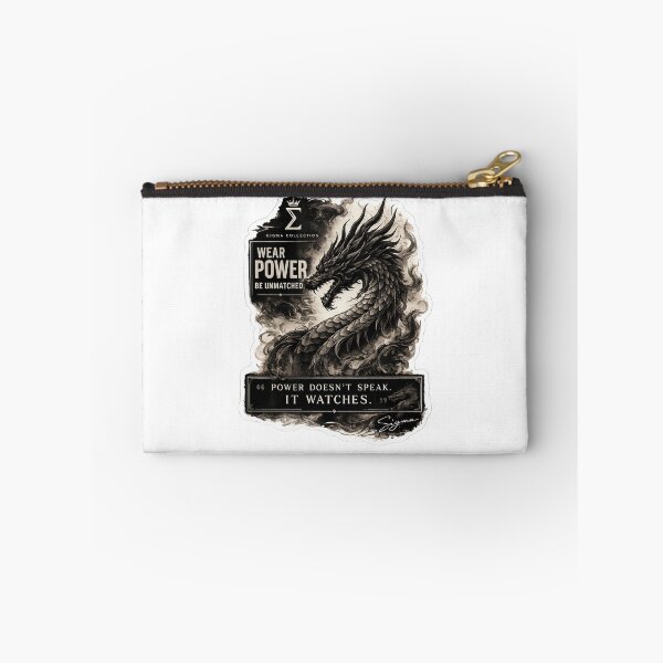 Item preview, Sigma Dragon Sticker | Japanese Black Dragon Art | Sigma Mindset Decal | Monochrome Streetwear Design designed and sold by Bysma.