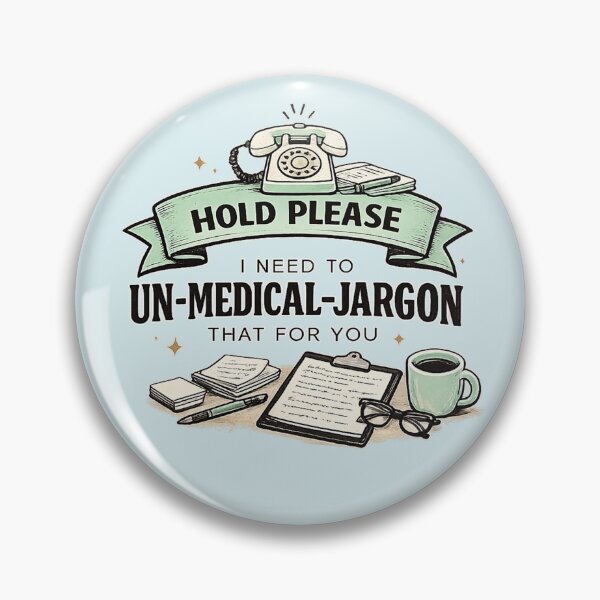 Item preview, Medical Interpreter Funny Hold Please Jargon Bilingual Gift designed and sold by Voxly.