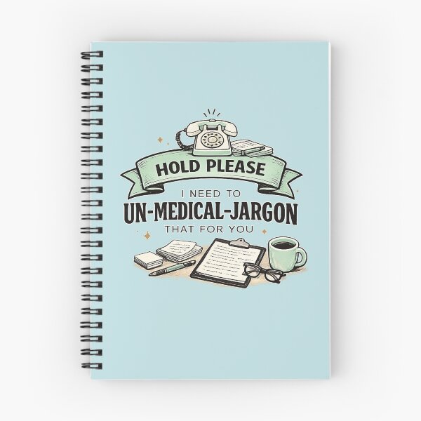 Item preview, Medical Interpreter Funny Hold Please Jargon Bilingual Gift designed and sold by Voxly.