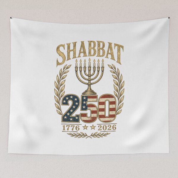 Item preview, Shabbat 250 America Anniversary Jewish Heritage Design designed and sold by FREENATION2026.